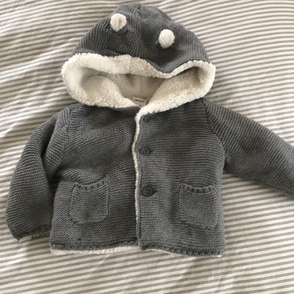 Knit 🧶 button jacket